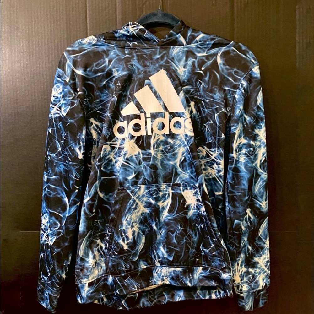 Addis Blue Fire Kids Hoodie